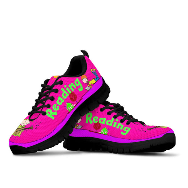 Reading And Rocking Child Pink Kd Sneakers, Runni- Love Sneakers