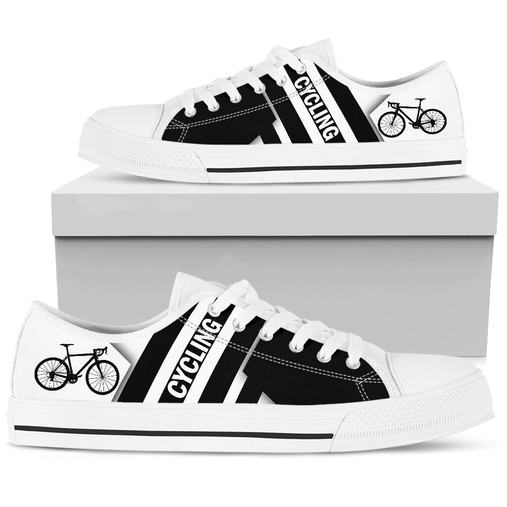 Cycling Black Line - Low TopShoe - Love Love Top Shoes