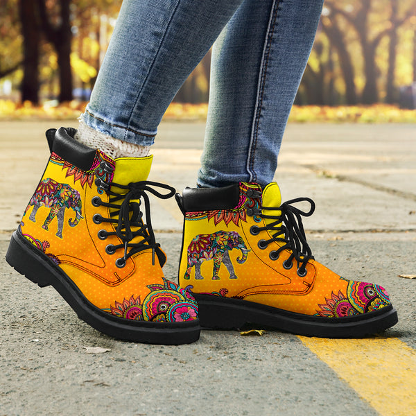 Elephant Hippie Asboots- Love All Season Boots