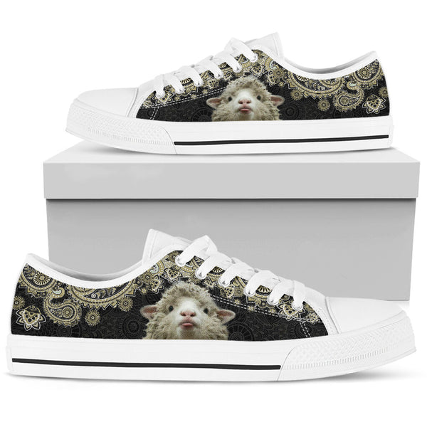 Sheep Low Top Shoe - Love Low Top Shoes