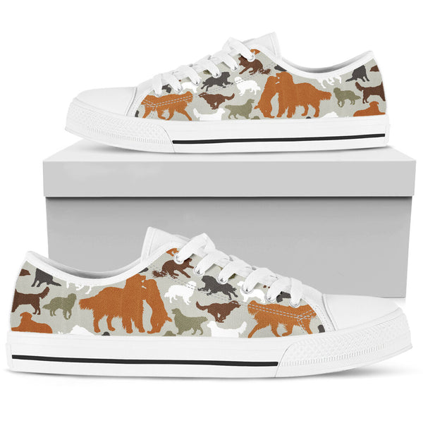 Golden Retriever Low Top Shoe - Love Love Top Shoes