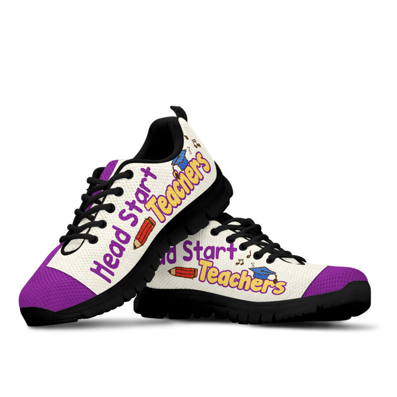 Head Start Teacher Rock Sneakers, Runni- Love Sneakers