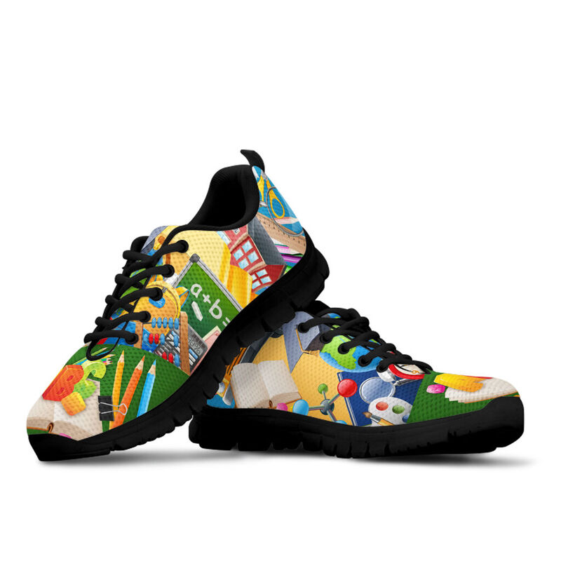School Abc3d Shoes Sneakers, Runni- Love Sneakers