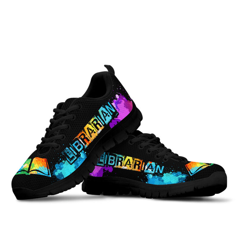 Librarian Hb Art Shoes Sneakers, Runni- Love Sneakers