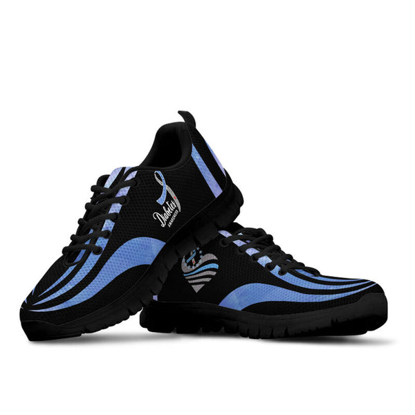 Diabetes Awareness Sneakers, Running - Love Sneakers