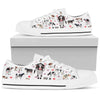 Cow White - Low Top Shoe - Love Love Top Shoes