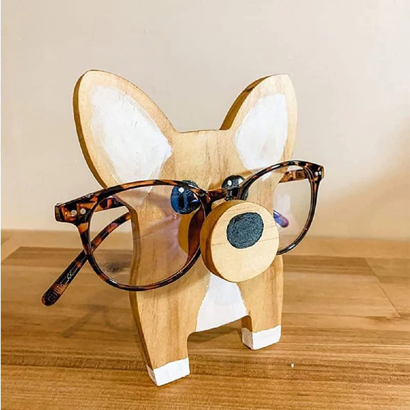 1 Pc Animal Glasses Rack Cute 3D Animal Wood Carvings Sunglass Display Rack Shelf Eyeglasses Show Stand Jewelry Holder Showcase