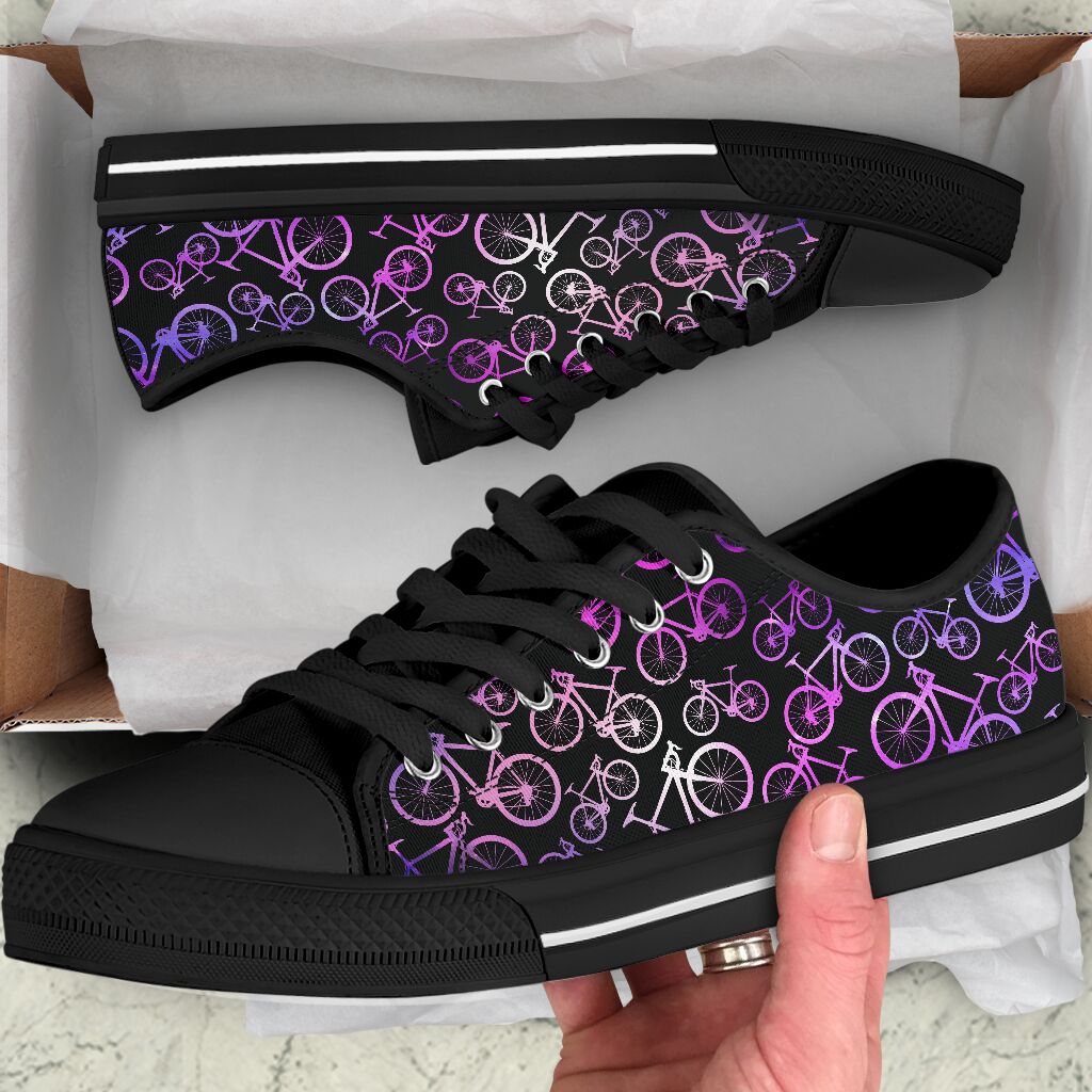 Cycling Purple Galaxy - Low TopShoe - Love Love Top Shoes
