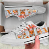 Fox - Flowers - Low Top Shoe - Love Love Top Shoes