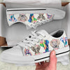 Elephant - Flowers - Low Top Shoe - Love Love Top Shoes
