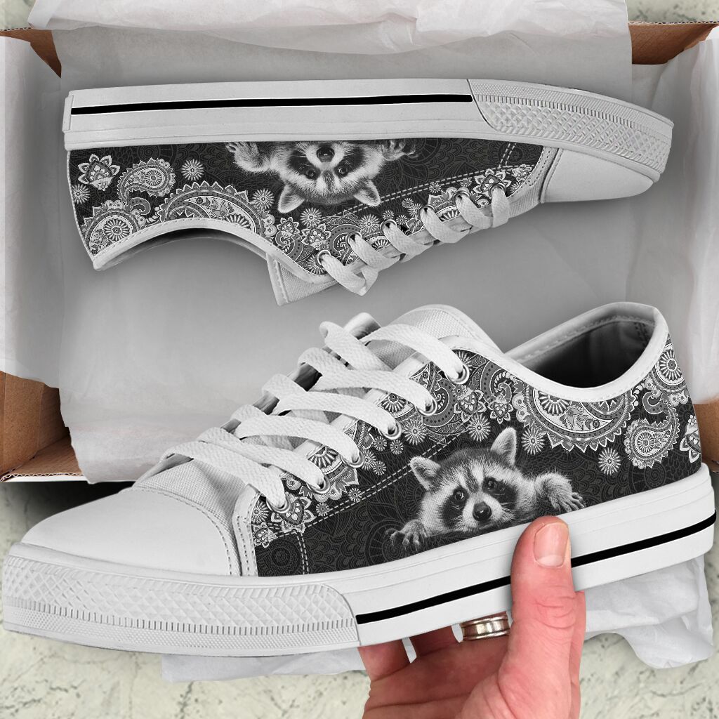 Raccoon Low Top Shoes