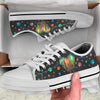 Dog Mom Colorful Dripping - Low Top Shoe - Love Love Top Shoes