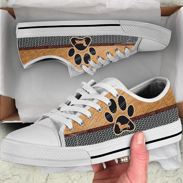 Dachshund Hair - Low Top Shoe - Love Love Top Shoes