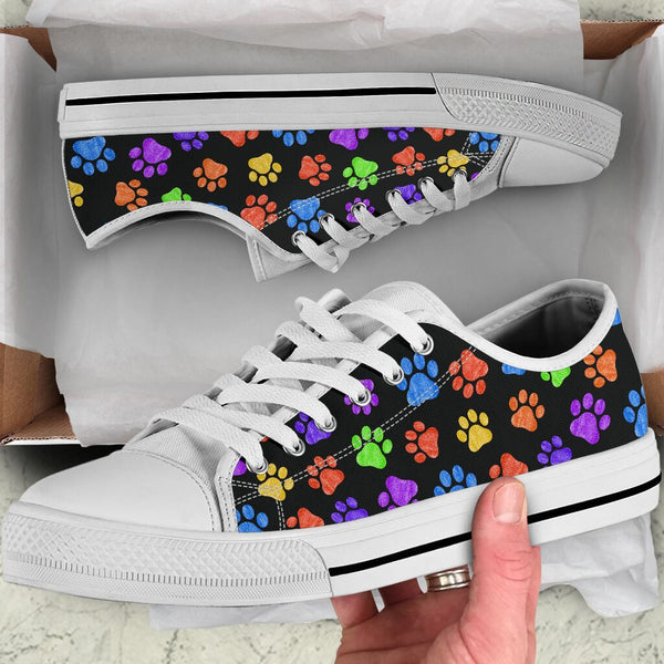 Dog Art Pastel Low Top -  Shoes