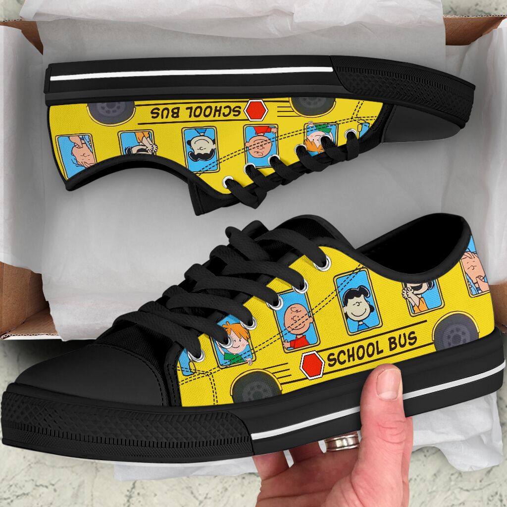 School Bus Yellow - Low Top Shoe - Love Love Top Shoes