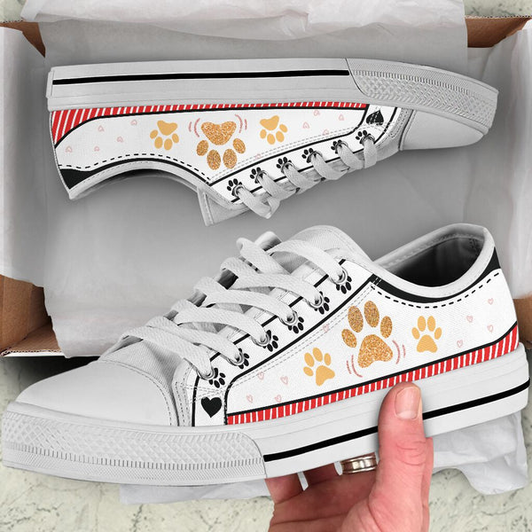 Cute Dog Mom - Low Top Shoe - Love Love Top Shoes