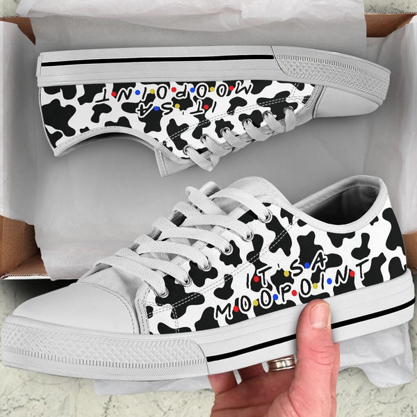 Cow Its A Moo Point Low Top - TlShoes