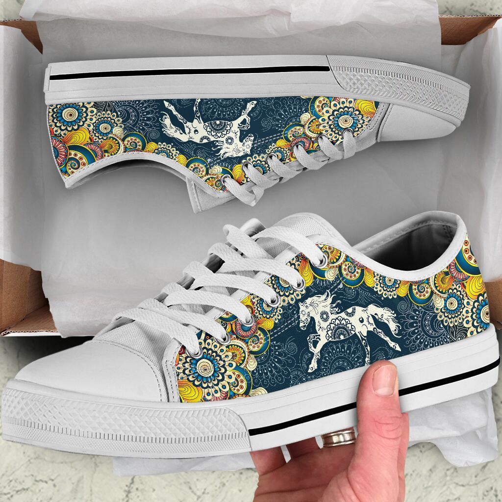 Horse Mandala FlowerShoes