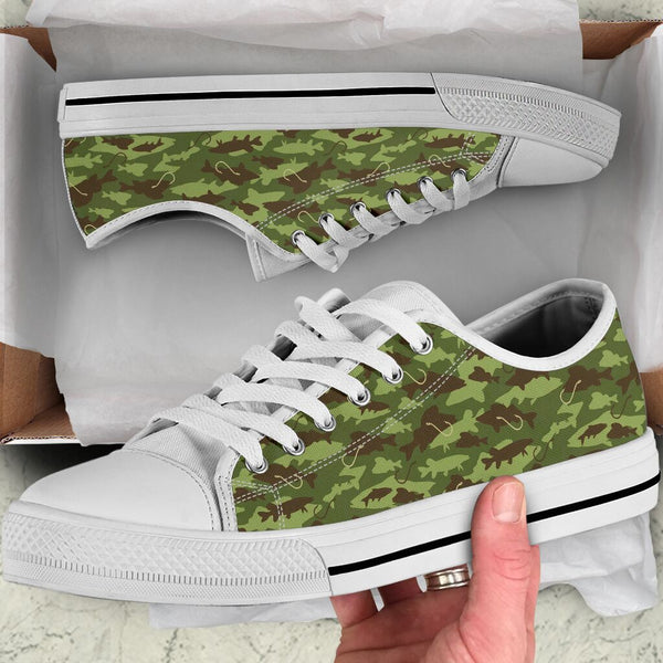 Low Top - Cammo Fishing Shoe - Love Love Top Shoes