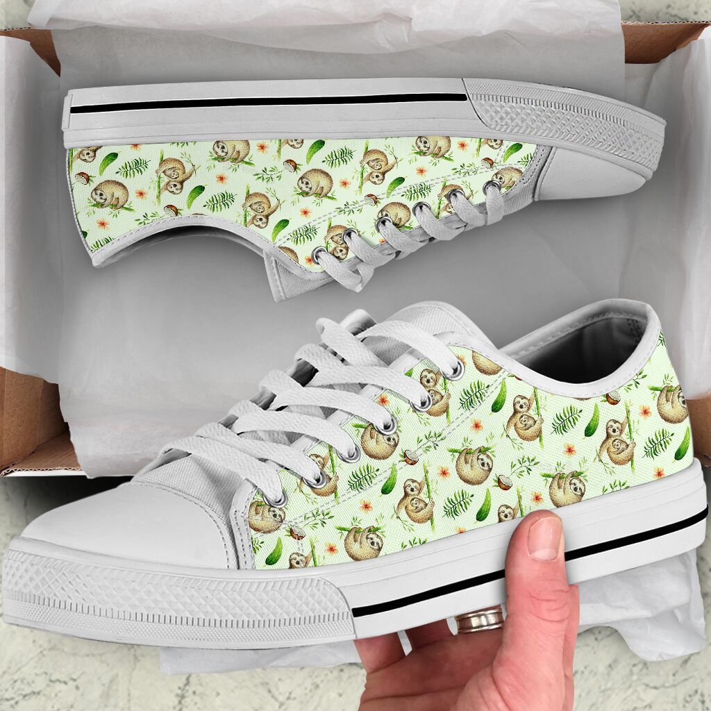 Sloth Cute Baby Low Top  Shoes