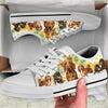 Dachshund Sunflower Floral - Low Top - NndShoe - Love Love Top Shoes