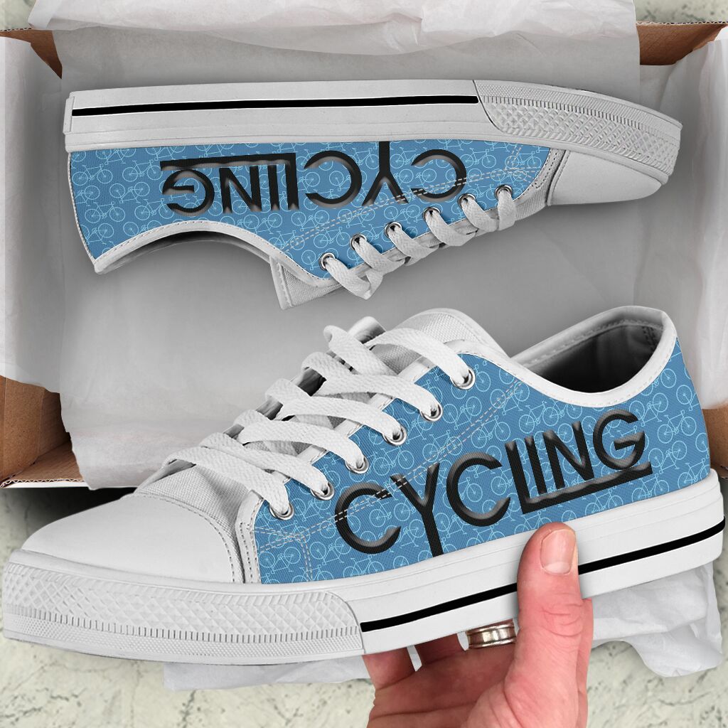 Cycling Love - Low Top Shoe - Love Love Top Shoes