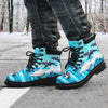 Dolphin Ocean Paint Boots Sky - Love All Season Boots