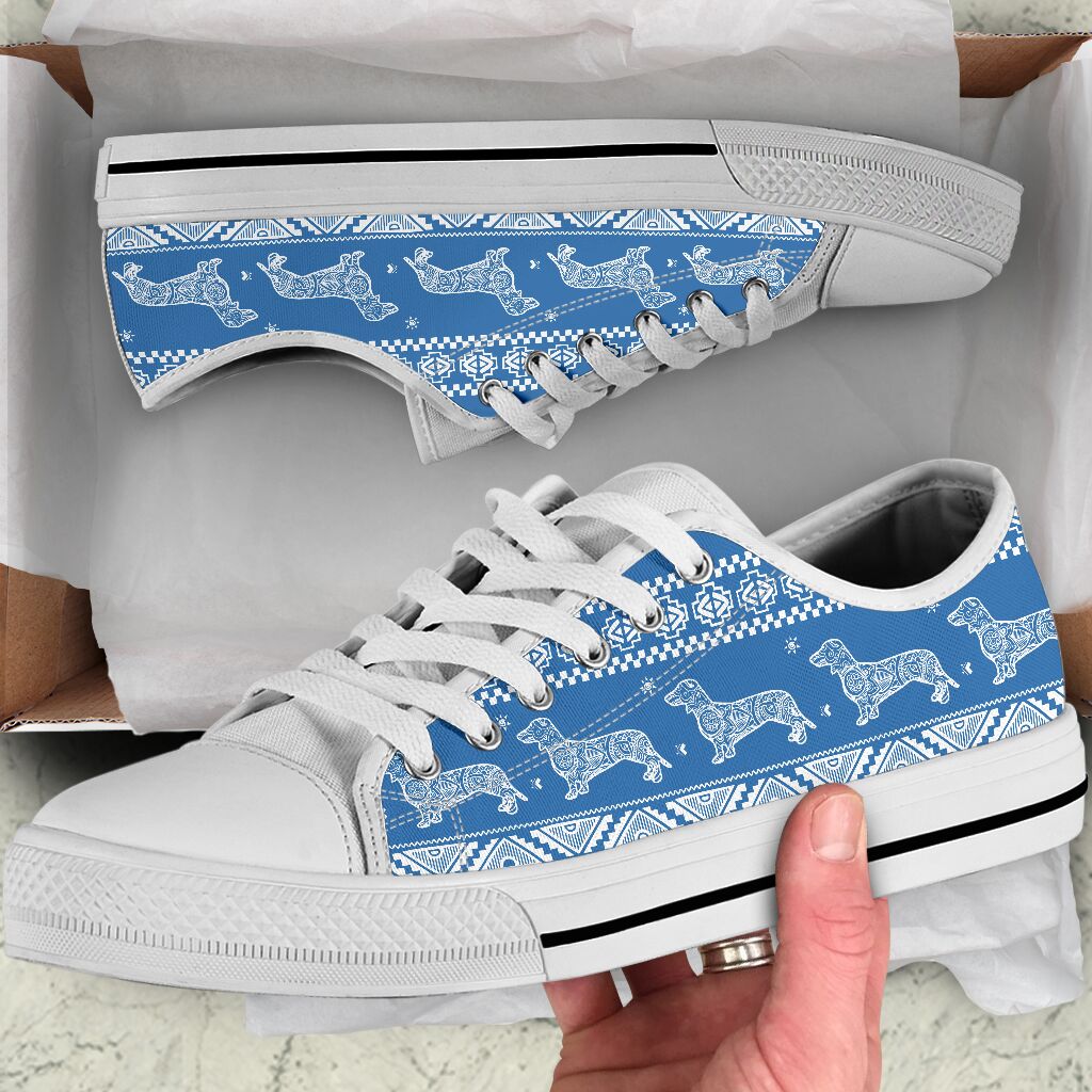Dachshund Native - Low Top Shoe - Love Love Top Shoes