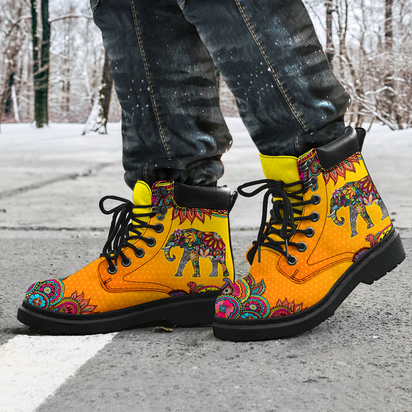 Elephant Hippie Asboots- Love All Season Boots