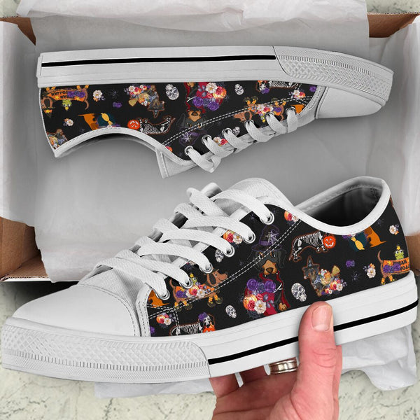 Dachshund - Halloween - Low Top Shoe - Love Love Top Shoes
