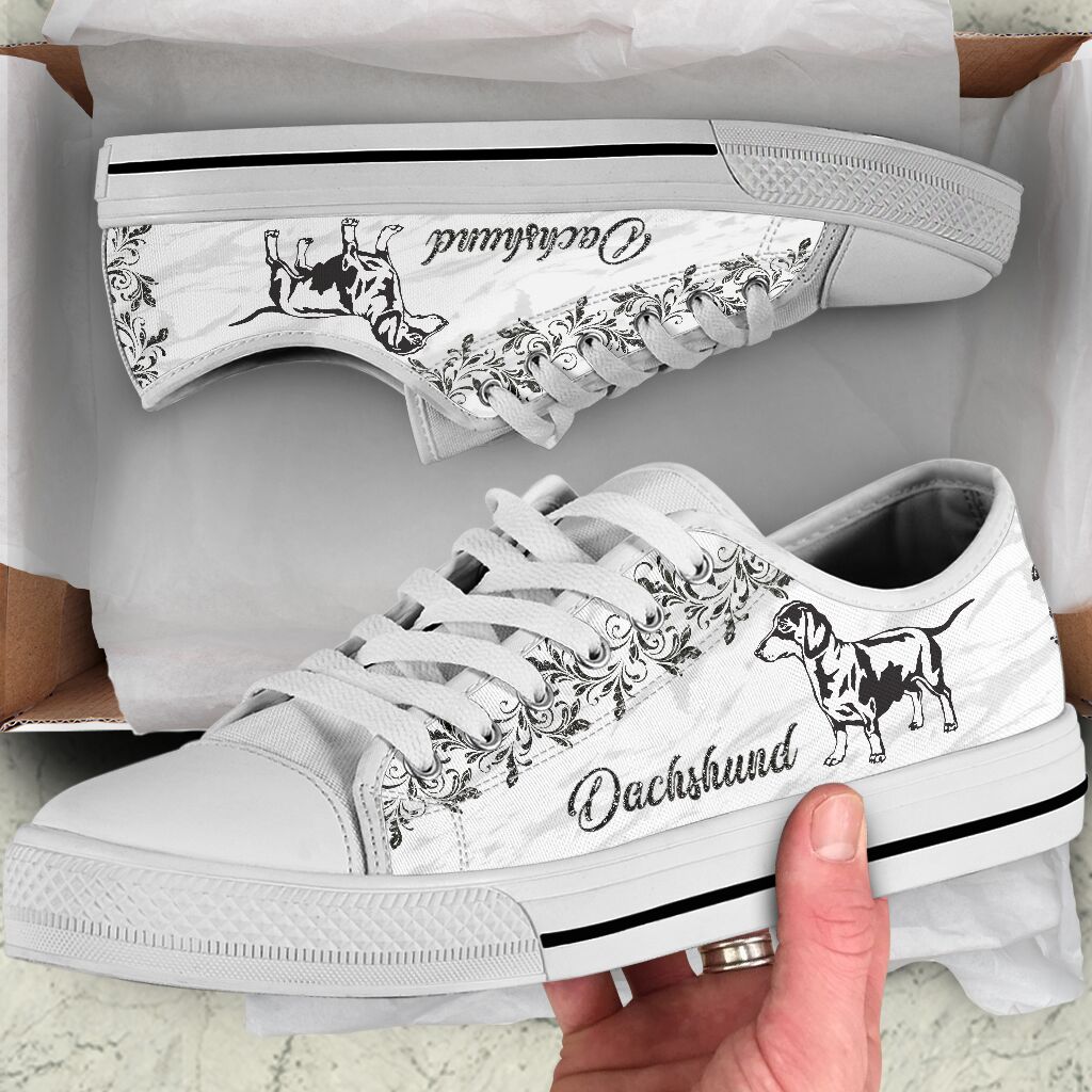 Dachshund Youre The Best - Low Top Shoe - Love Love Top Shoes