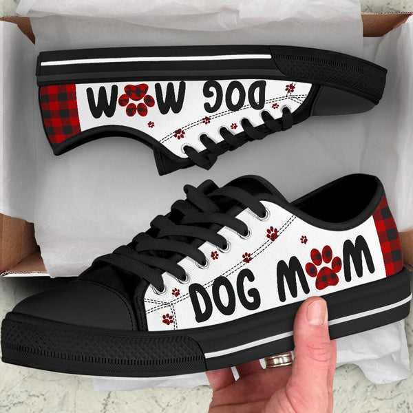 Dog Mom Paid Low Top  Shoes