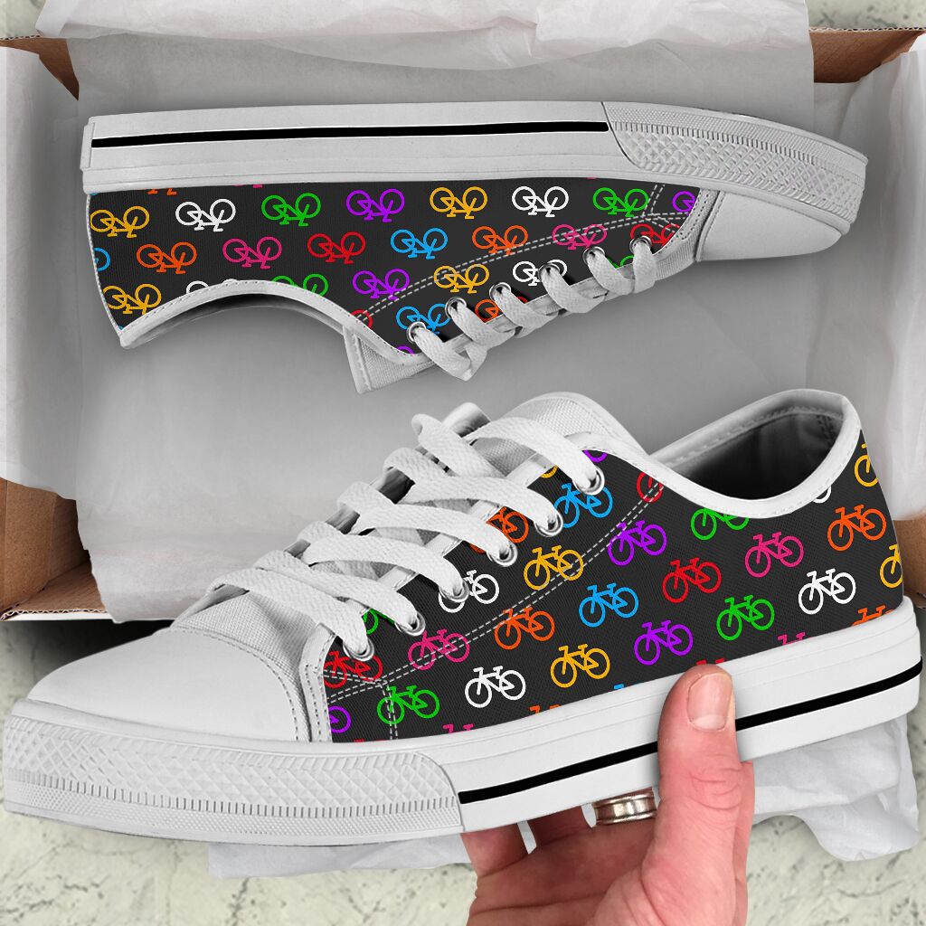 Cycling Colors - Low Top Shoe - Love Love Top Shoes