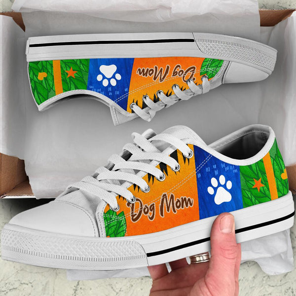 Dog Mom Three Color - Low Top Shoe - Love Love Top Shoes