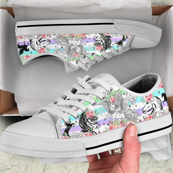 Low Top - Unicorn Shoe - Love Love Top Shoes