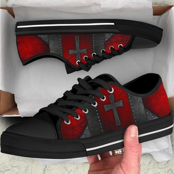 Skull Never Die Low Top Shoe - Love Low Top Shoes