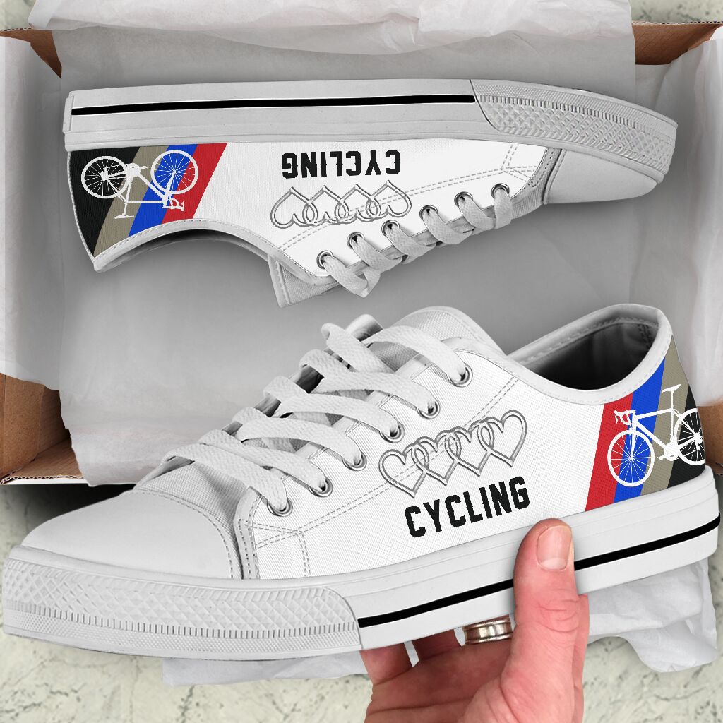 Cycling 4 Heart - Low Top Shoe - Love Love Top Shoes