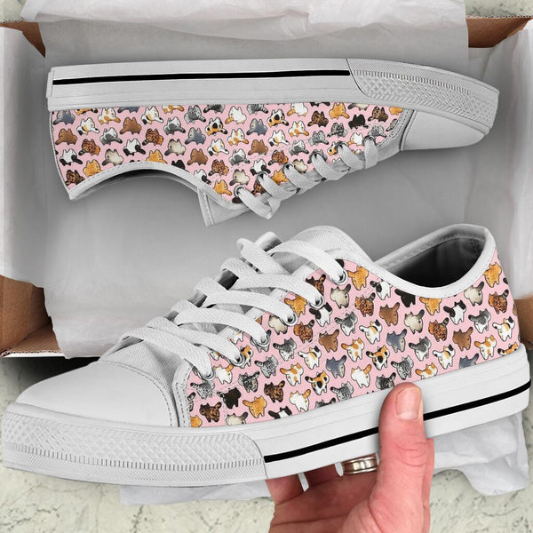 Cats Wallpaper Low Top Shoes