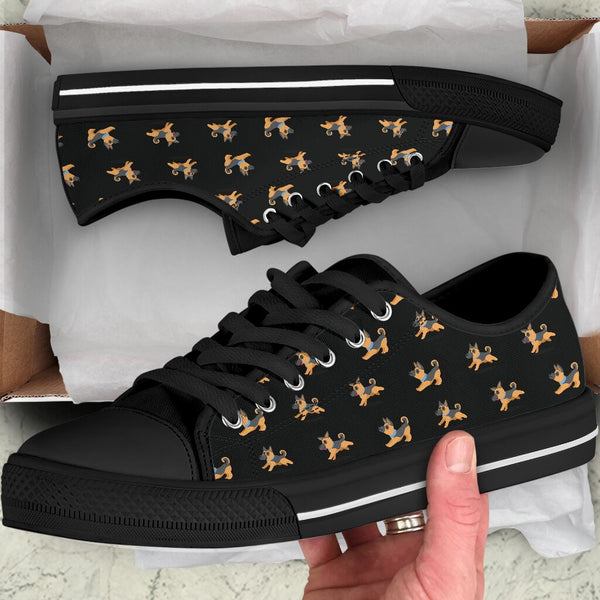 German Shepherd Low Top Shoes - Love Low Top Shoes