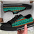 Horse Turquoise Low Top  Shoes