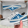 Dog Mom Line Blue - Low Top Shoe - Love Love Top Shoes