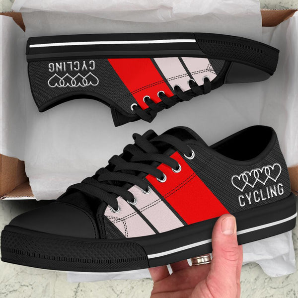Cycling 4 Heart - Low TopShoe - Love Love Top Shoes