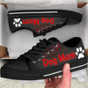 Dog Mom Red - Low Top Shoe - Love Love Top Shoes