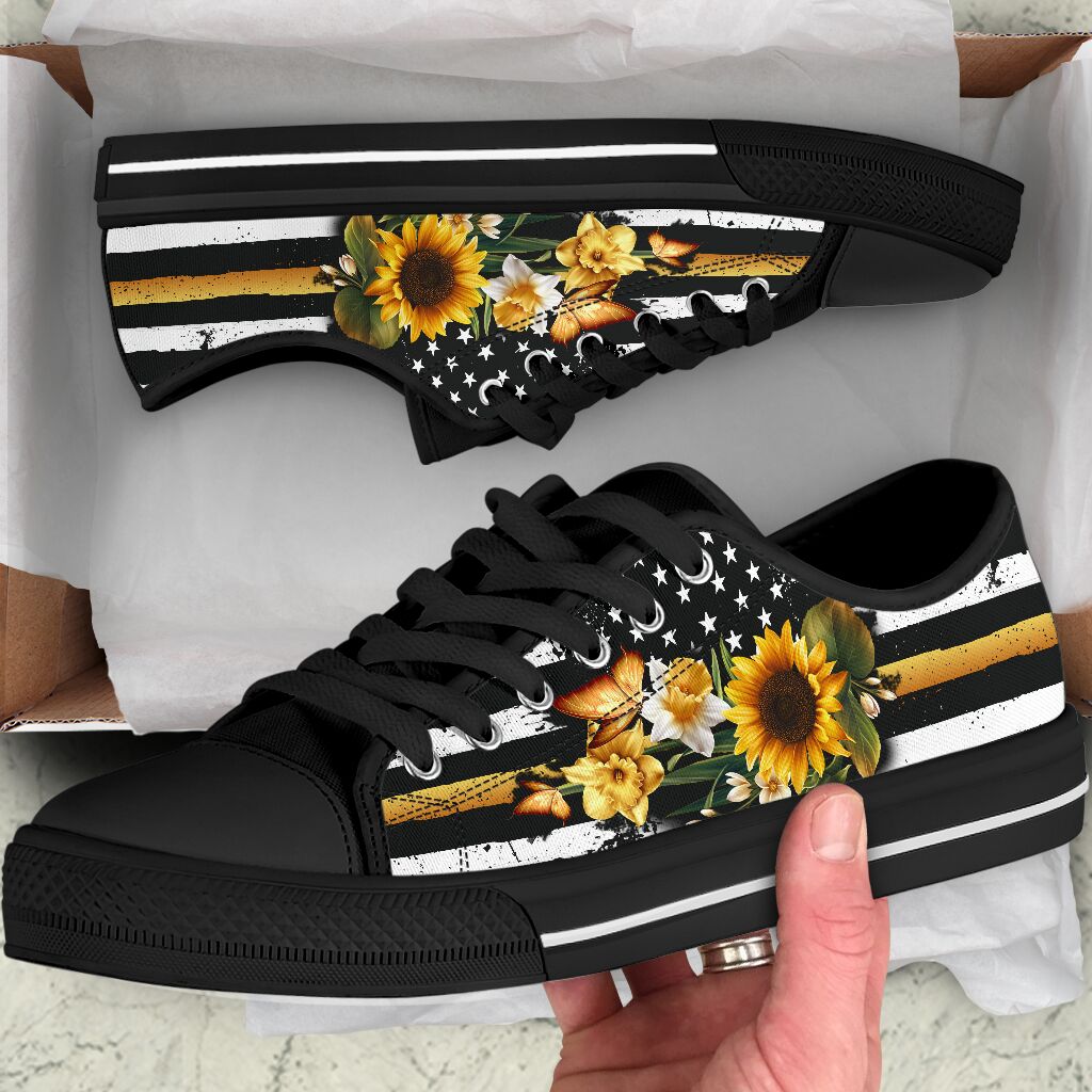 Flower - Low Top Shoe - Love Love Top Shoes