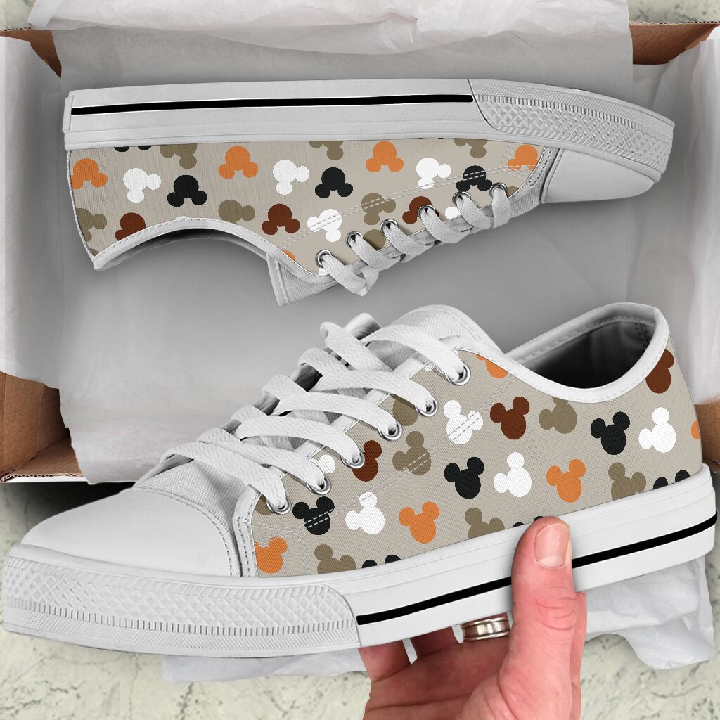 Mouse Pattern - Low Top Shoe - Love Love Top Shoes