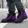 Owl Mandala Asboots Purple 2 - Love All Season Boots