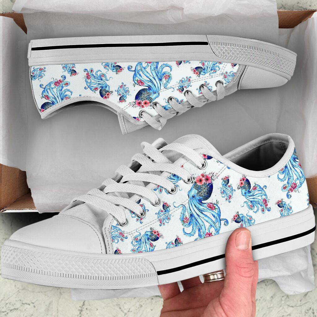 Low Top - Octopus - Flower Shoe - Love Love Top Shoes
