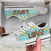 Dog Paw Love Flower - Low Top Shoe - Love Love Top Shoes