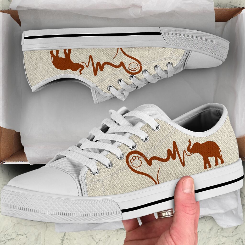 Elephant Heartbeat Lowtop Shoes