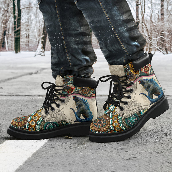 Godzilla - Vintage Mandala Asboot Kd - Love All Season Boots